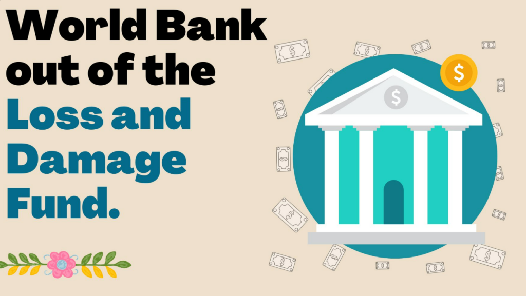 World bank Loss and Damage